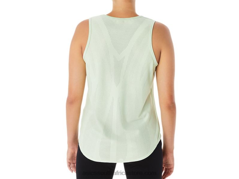 Women Asics Actibreeze Sleeveless Top LH4X02284 Whisper Green