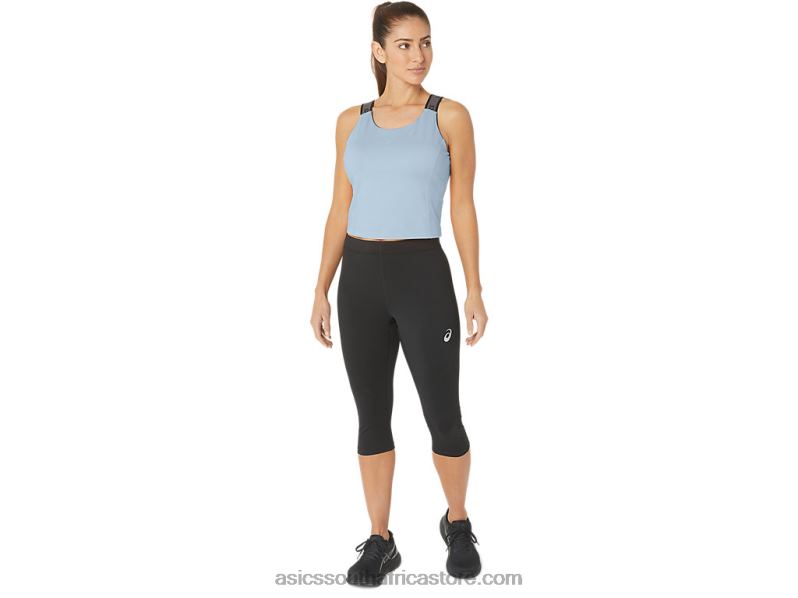 Women Asics Fit Sana Cropped Tank LH4X02158 Sky