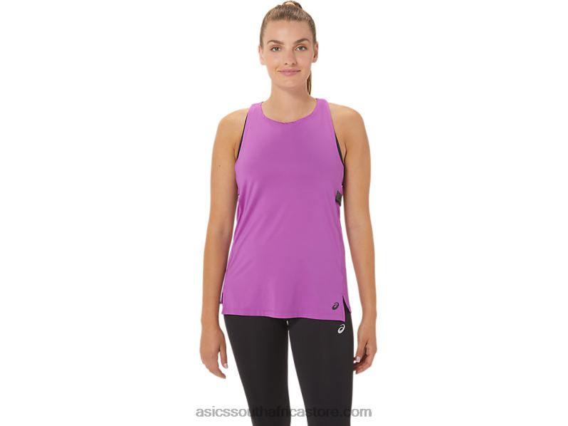 Women Asics Fit Sana Tank LH4X02977 Orchid