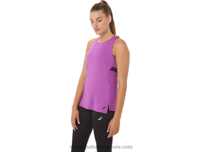 Women Asics Fit Sana Tank LH4X02977 Orchid