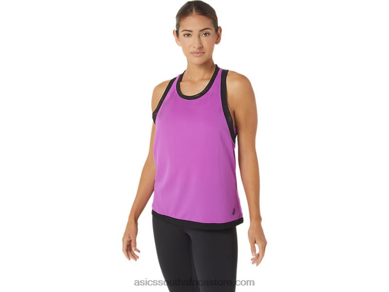 Women Asics Kate Mesh Tank LH4X02737 Orchid