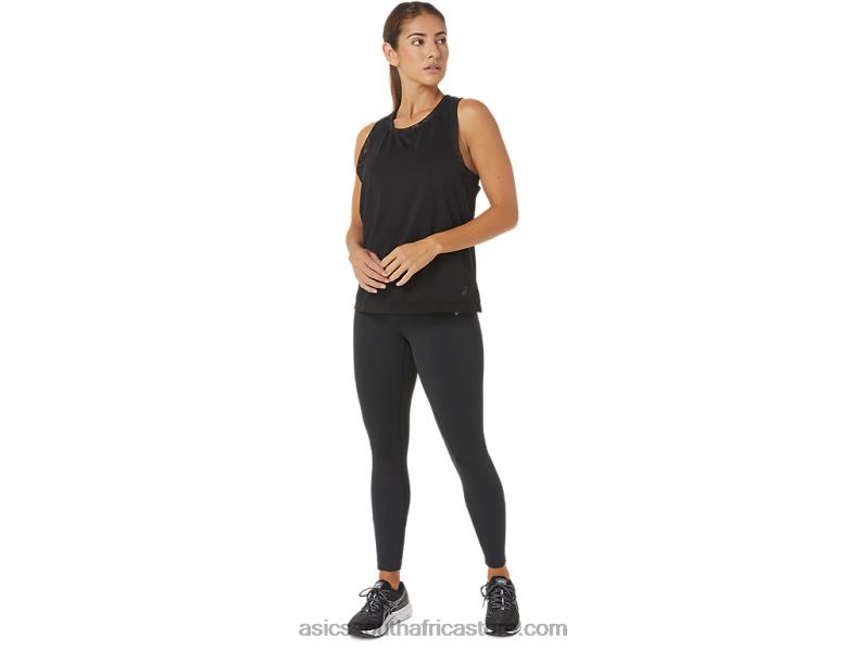 Women Asics Kate Mesh Tank LH4X02811 Performance Black