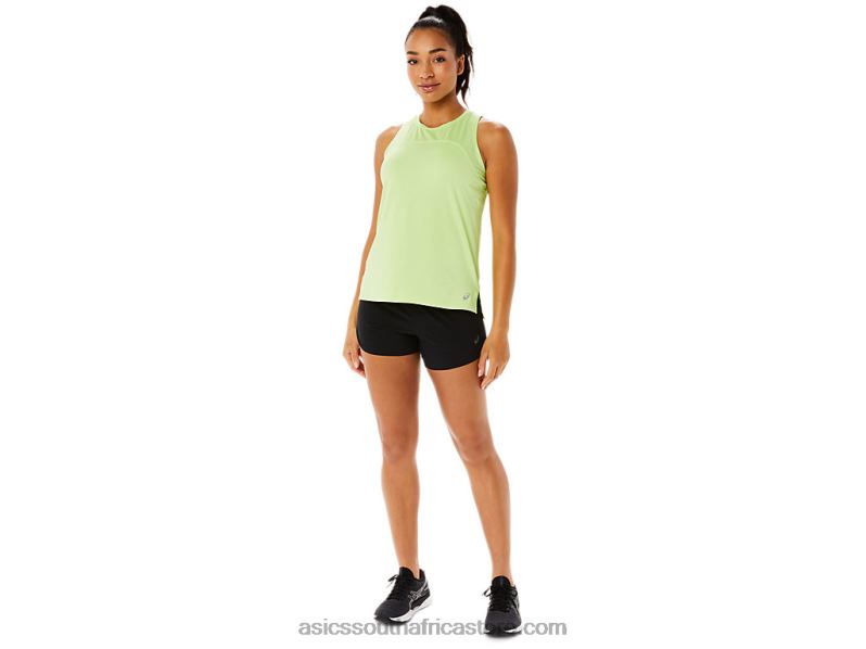 Women Asics Pr Lyte Run Tank LH4X03500 Lime Green