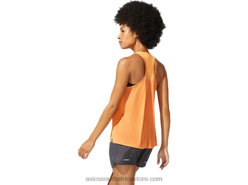 Women Asics Race Sleeveless LH4X03948 Sun Peach