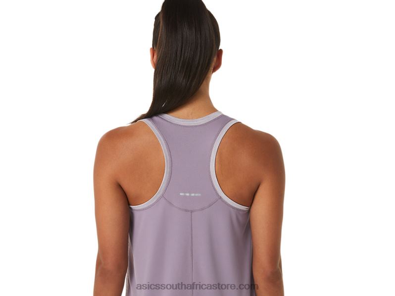 Women Asics Race Tank LH4X02559 Violet Quartz/Summer Dune
