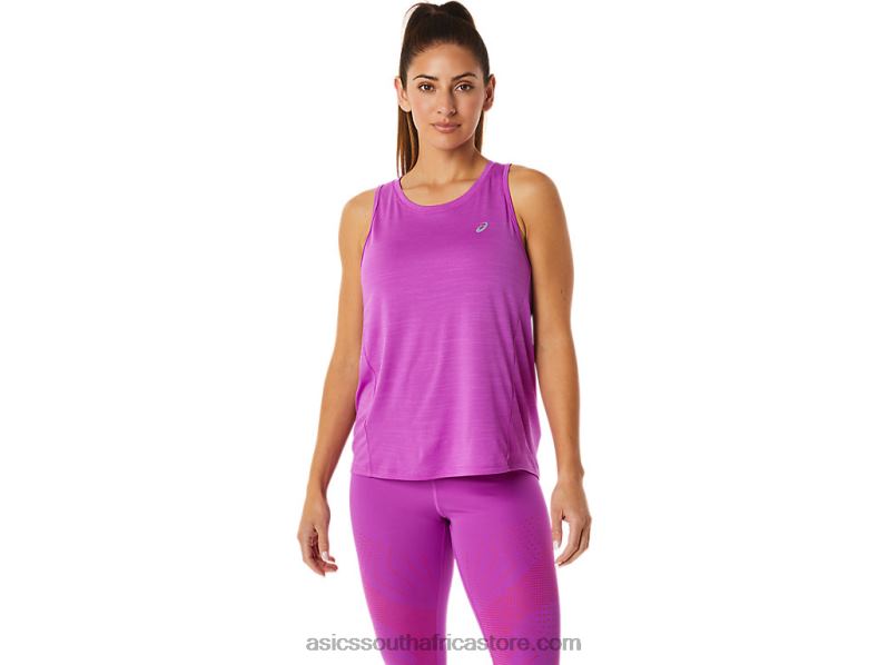 Women Asics Race Tank LH4X03032 Orchid