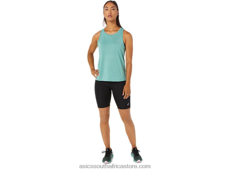 Women Asics Race Tank LH4X03261 Sage