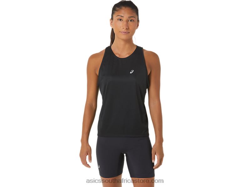 Women Asics Ready-Set Lyte Tank LH4X02330 Performance Black
