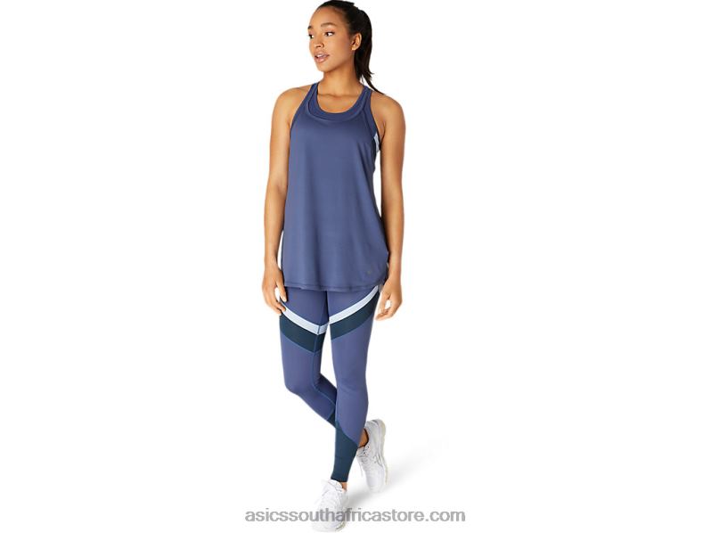 Women Asics Tank LH4X03750 Thunder Blue