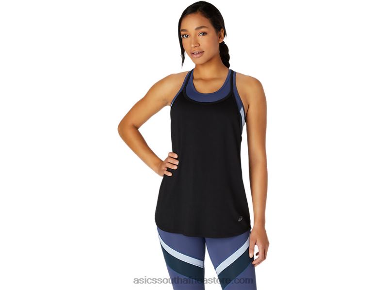 Women Asics Tank LH4X03755 Performance Black