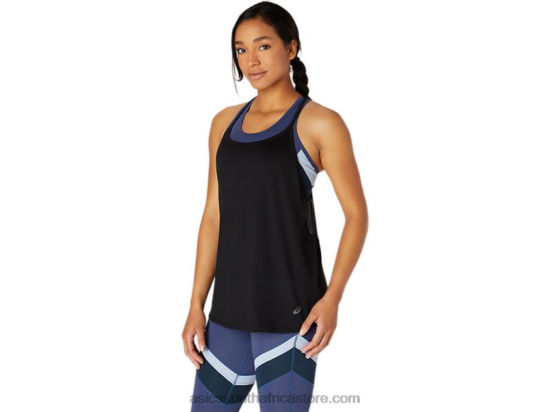 Women Asics Tank LH4X03755 Performance Black