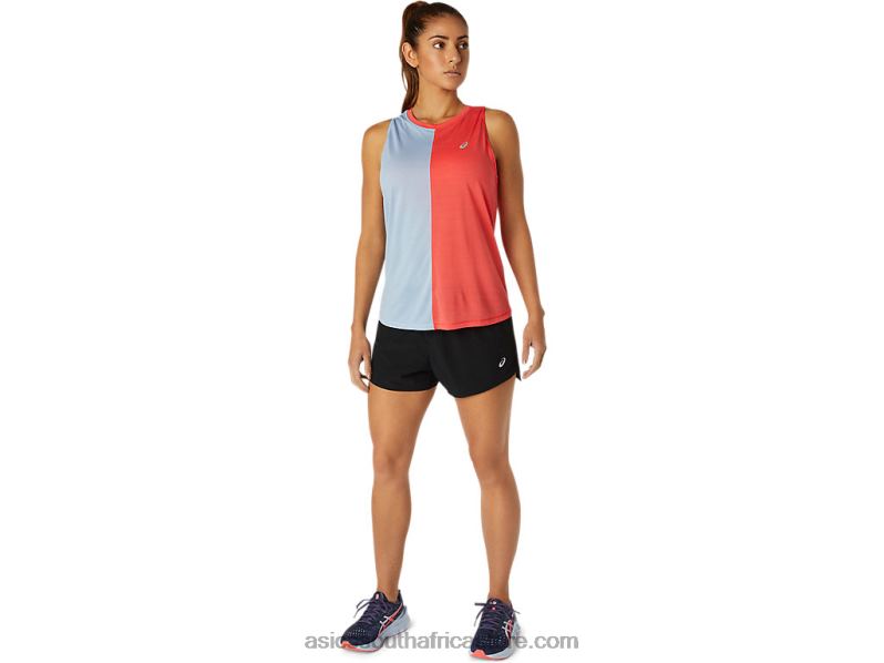 Women Asics Tokyo Tank LH4X03760 Pink Grapefruit/Mist