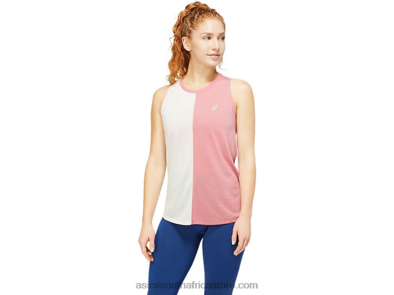 Women Asics Tokyo Tank LH4X03839 Smokey Rose/Birch