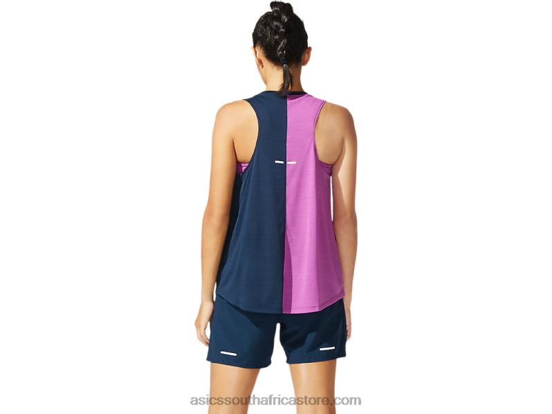 Women Asics Tokyo Tank LH4X04041 French Blue/Digital Grape