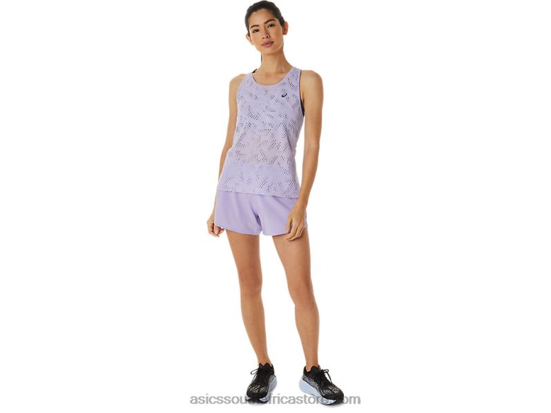 Women Asics Ventilate Actibreeze Tank LH4X03000 Vapor