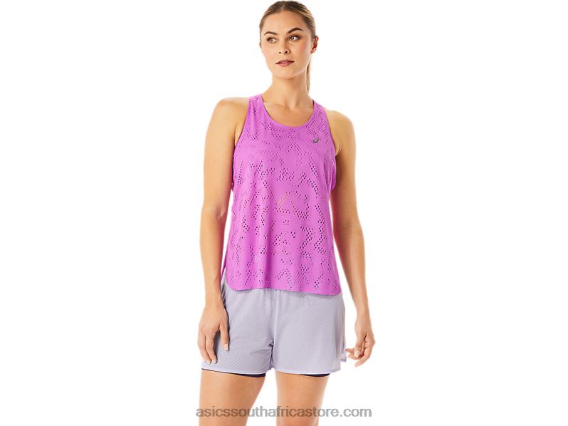 Women Asics Ventilate Actibreeze Tank LH4X03104 Orchid