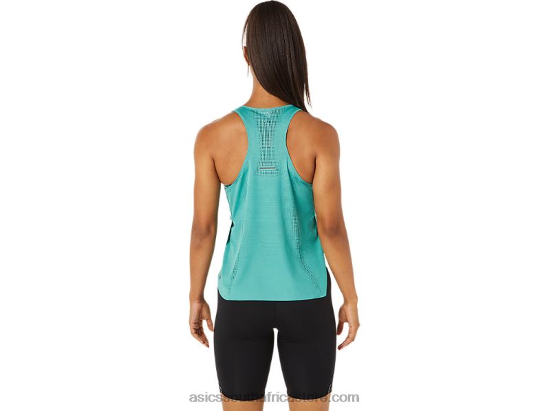 Women Asics Ventilate Actibreeze Tank LH4X03256 Sage