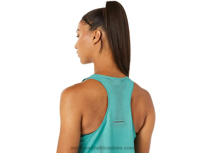 Women Asics Ventilate Actibreeze Tank LH4X03256 Sage