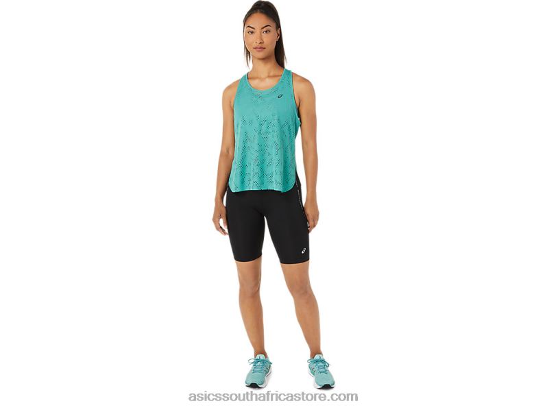 Women Asics Ventilate Actibreeze Tank LH4X03256 Sage