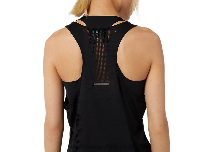 Women Asics Ventilate Actibreeze Tank LH4X03449 Performance Black