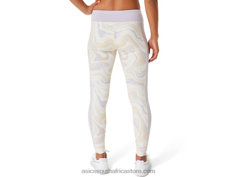 Women Asics Graphic Tight LH4X02561 Dusk Violet