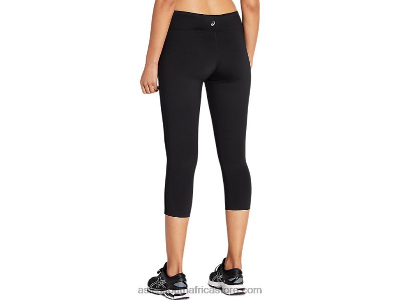 Women Asics Kate Mesh Capri LH4X04160 Performance Black
