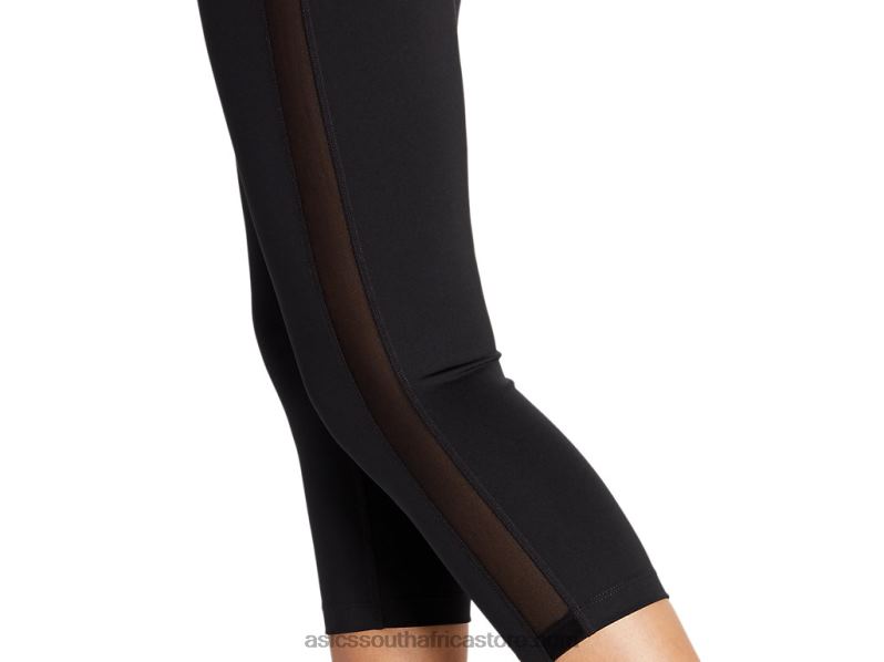 Women Asics Kate Mesh Capri LH4X04160 Performance Black