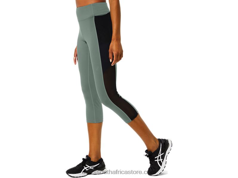 Women Asics Kate Pocket Capri LH4X02160 Ivy