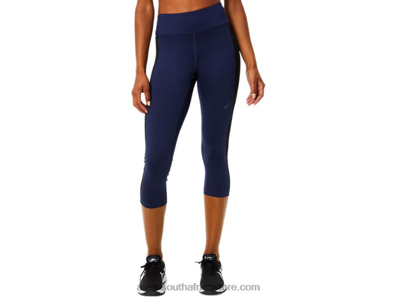 Women Asics Kate Pocket Capri LH4X03762 Peacoat