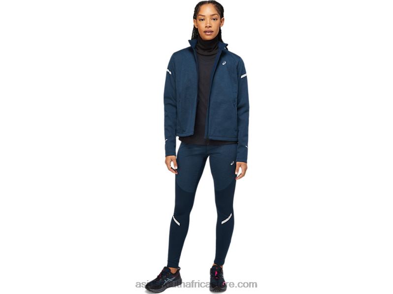 Women Asics Lite-Show Winter Tight LH4X03635 French Blue