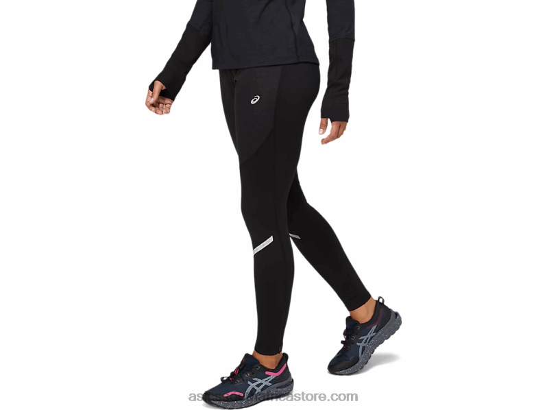 Women Asics Lite-Show Winter Tight LH4X03645 Performance Black