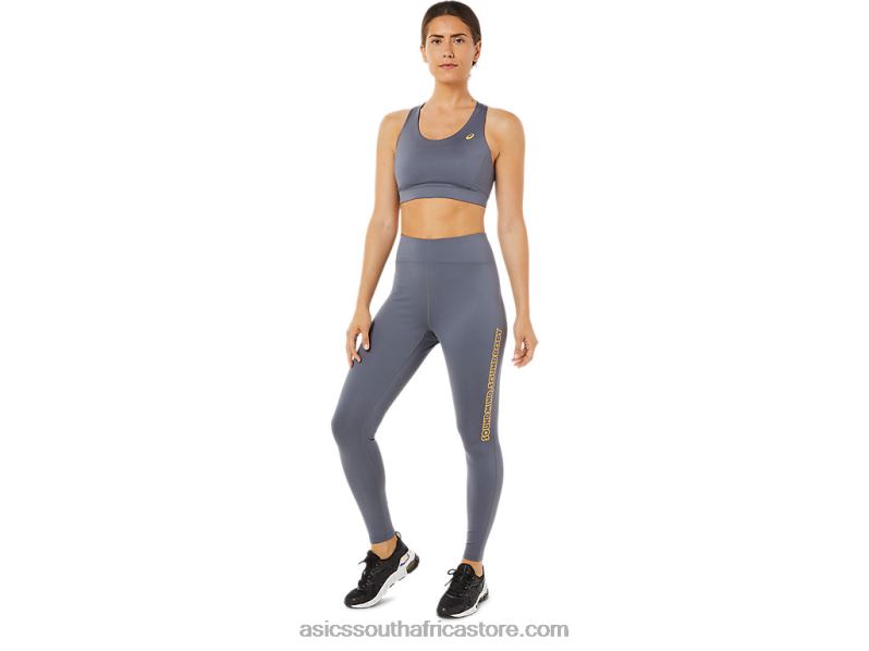 Women Asics Logo Graphic Tight LH4X03375 Metropolis