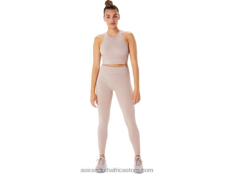 Women Asics Nagino Flex Seamless Tight LH4X02144 Fawn