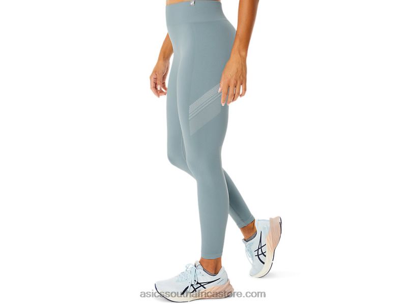 Women Asics Nagino Flex Seamless Tight LH4X02146 Light Steel