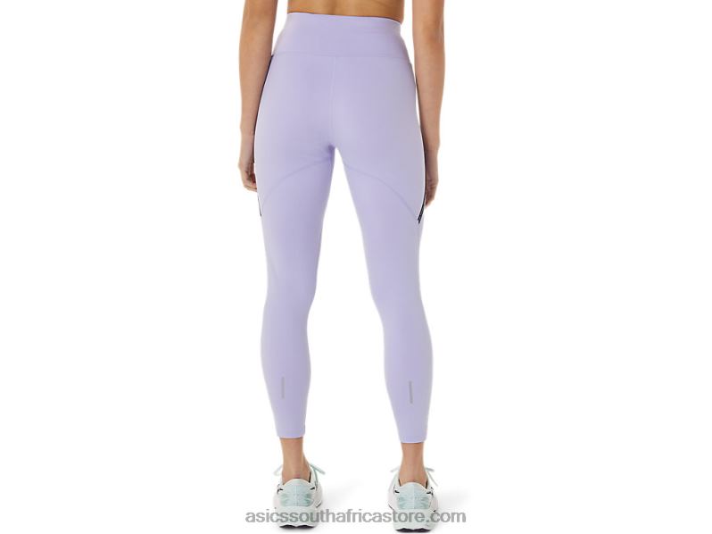 Women Asics Race High Waist Tight LH4X03113 Vapor