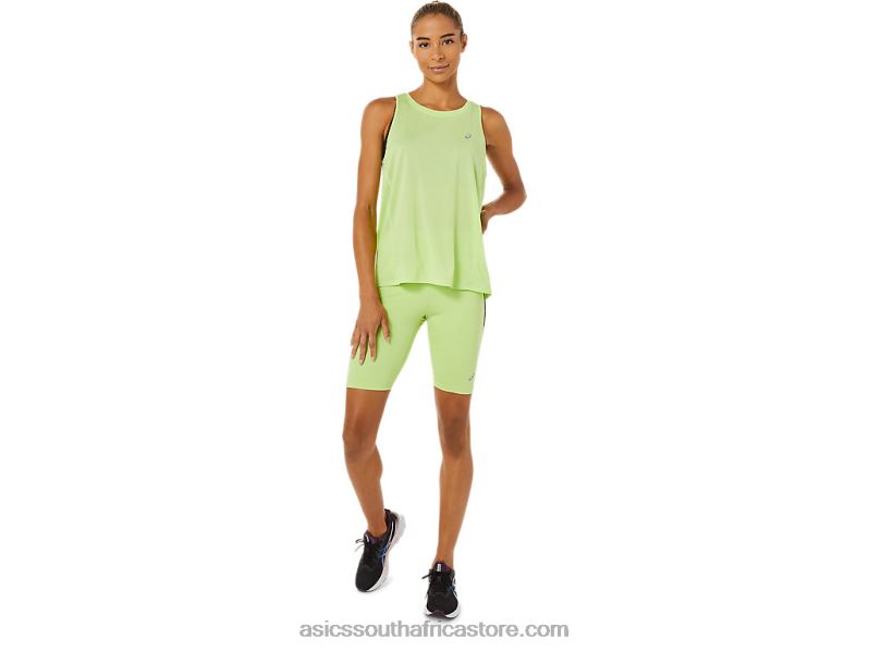 Women Asics Race Sprinter Tight LH4X03460 Lime Green