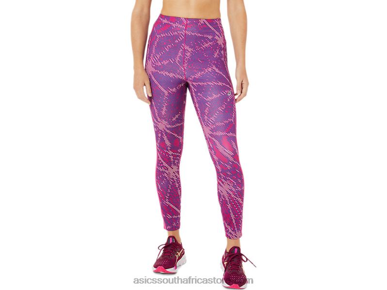 Women Asics Sakura Tight LH4X03272 Yo Zakura Aop