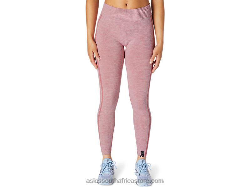 Women Asics Seamless Tight LH4X03675 Smokey Rose