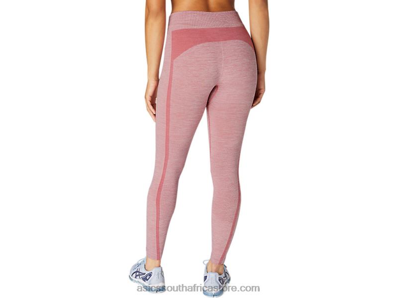 Women Asics Seamless Tight LH4X03675 Smokey Rose