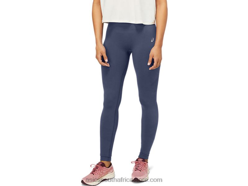 Women Asics Seamless Tight LH4X03848 Thunder Blue