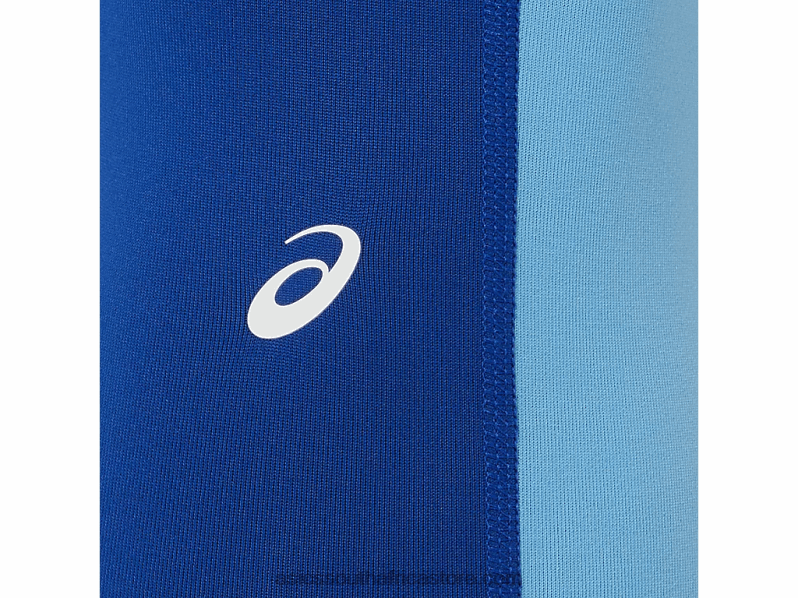 Women Asics The New Strong Repurposed Tight LH4X03825 Blue/Arctic Sky/Green Gecko