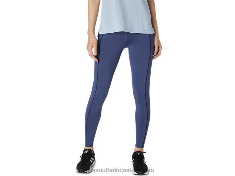 Women Asics Thermopolis Tight LH4X03619 Thunder Blue/Performance Black