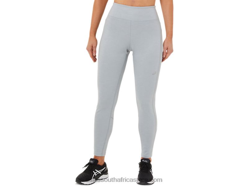 Women Asics W Thermopolis Winter Tight LH4X03723 Light Grey Heather