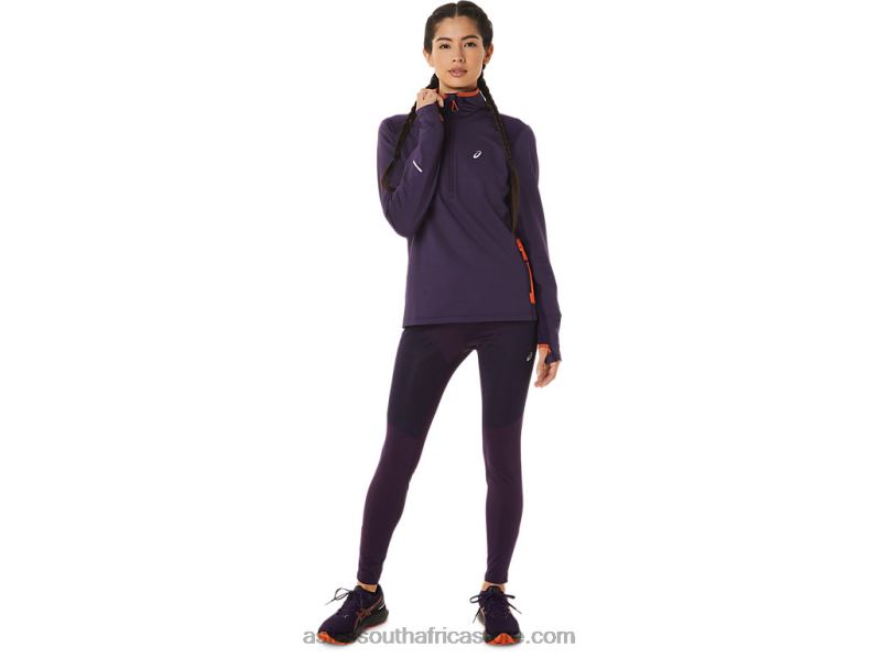 Women Asics Winter Run Tight LH4X02792 Night Shade
