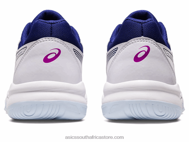 Women Asics Gel-Renma LH4X03096 White/Dive Blue