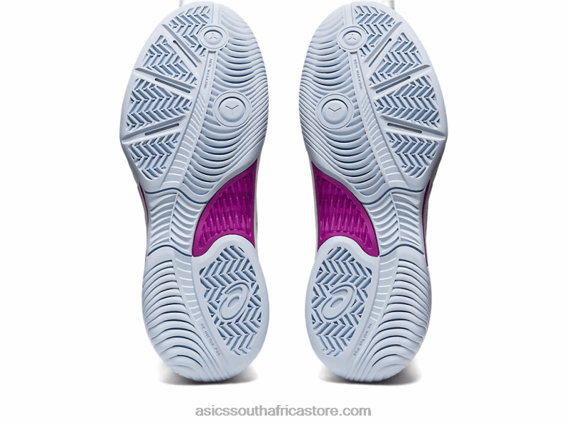 Women Asics Gel-Renma LH4X03096 White/Dive Blue