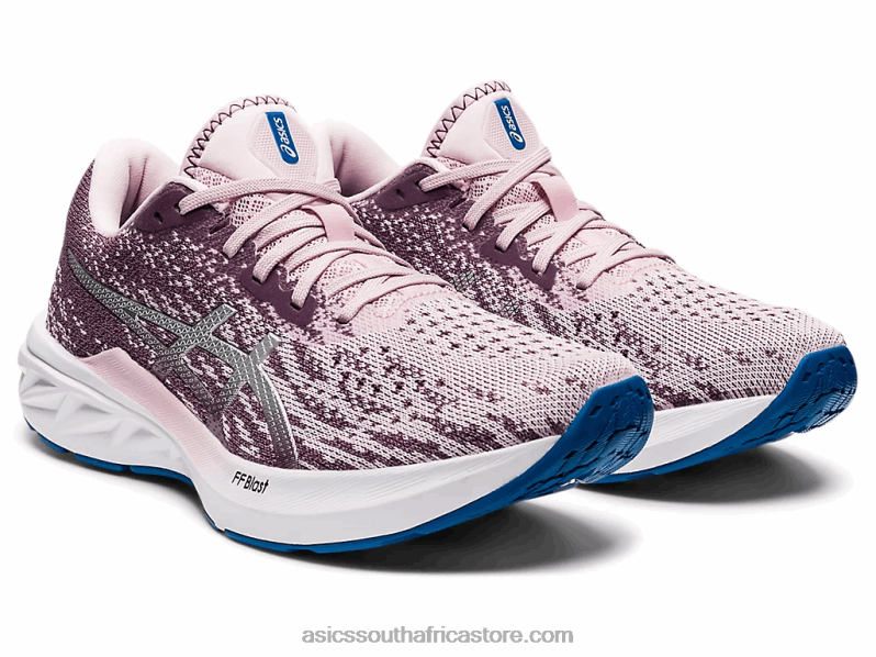 Women Asics Dynablast 2 LH4X03436 Barely Rose/Pure Silver