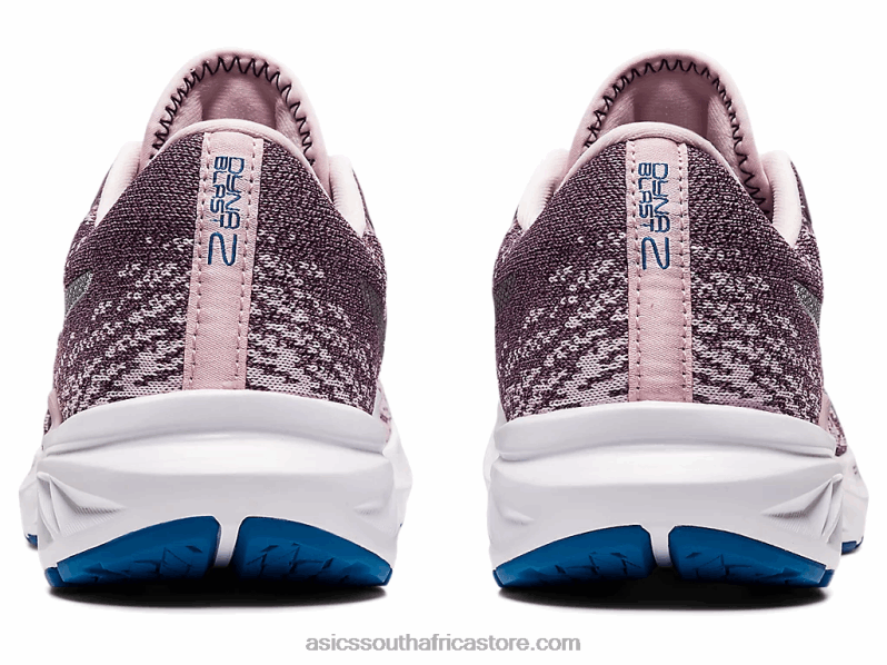 Women Asics Dynablast 2 LH4X03436 Barely Rose/Pure Silver