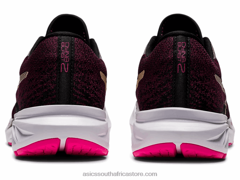 Women Asics Dynablast 2 LH4X03464 Black/Champagne