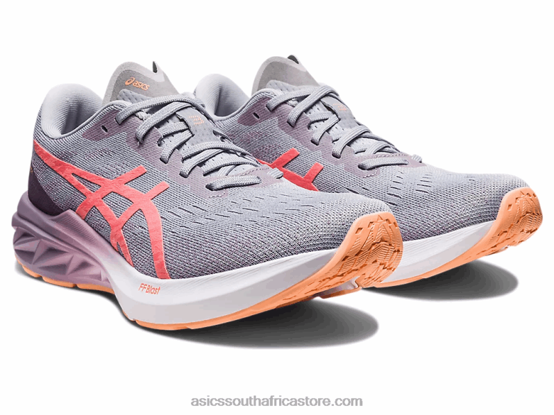 Women Asics Dynablast 3 LH4X02199 Piedmont Grey/Papaya